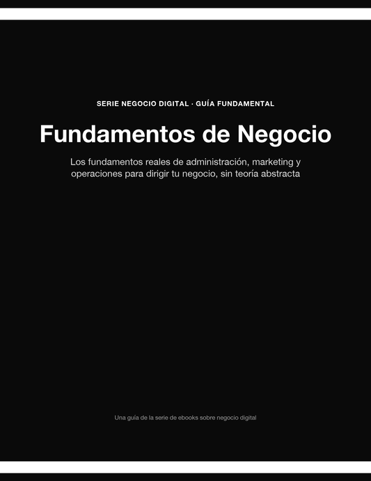 Fundamentos de Negocio