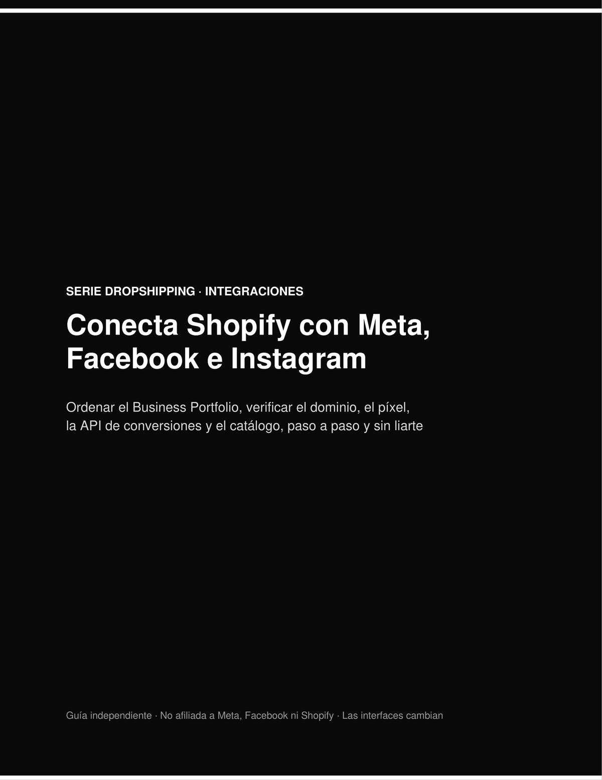 Conecta Shopify con Meta, Facebook e Instagram