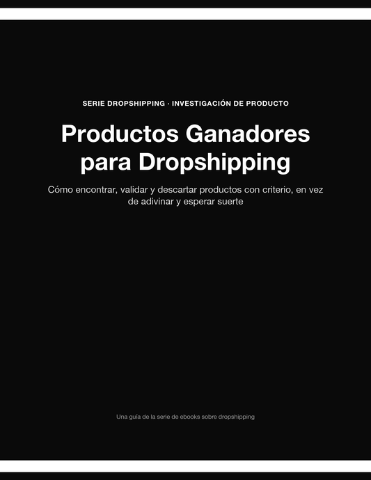 Productos Ganadores para Dropshipping